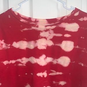 VS PINK tie dye crop top, size S